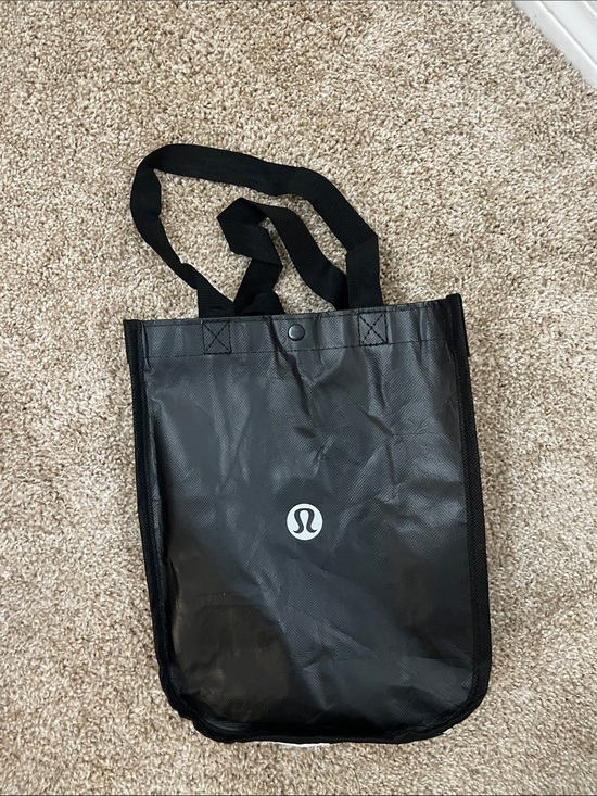 lululemon athletica Handbags - lululemon athletica Black Reusable Logo Tote